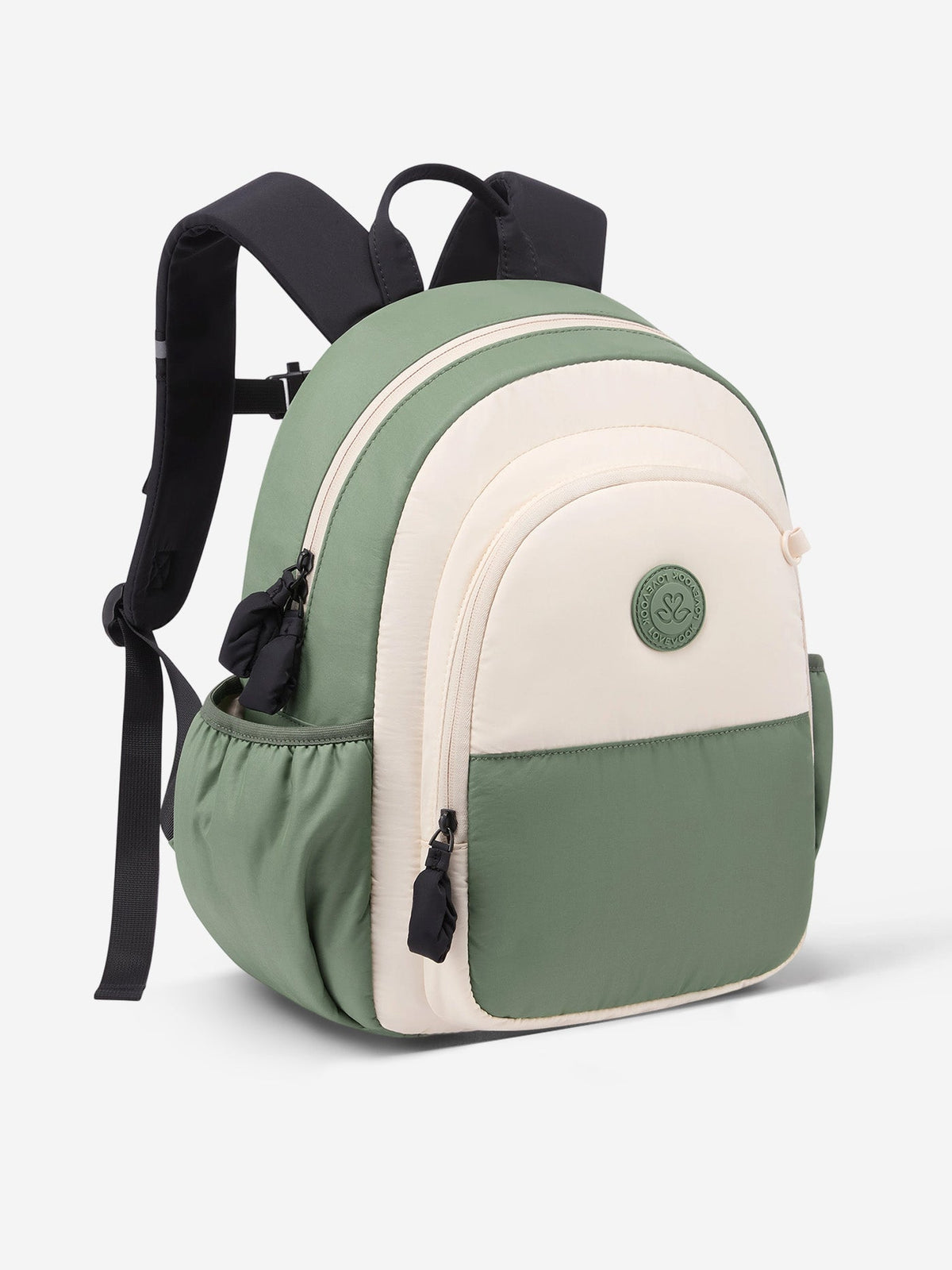 Puffer Kids Backpack, Blue Red