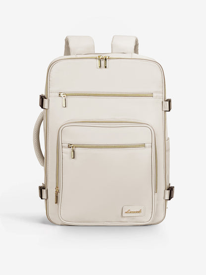 4Pcs Plain Color Travel Backpack, 40L/50L