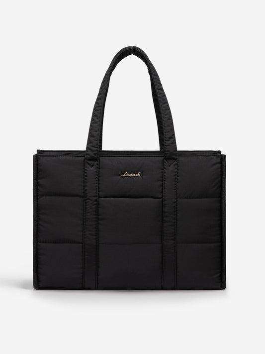 Puffer Tote Bag, 15.6" 17"