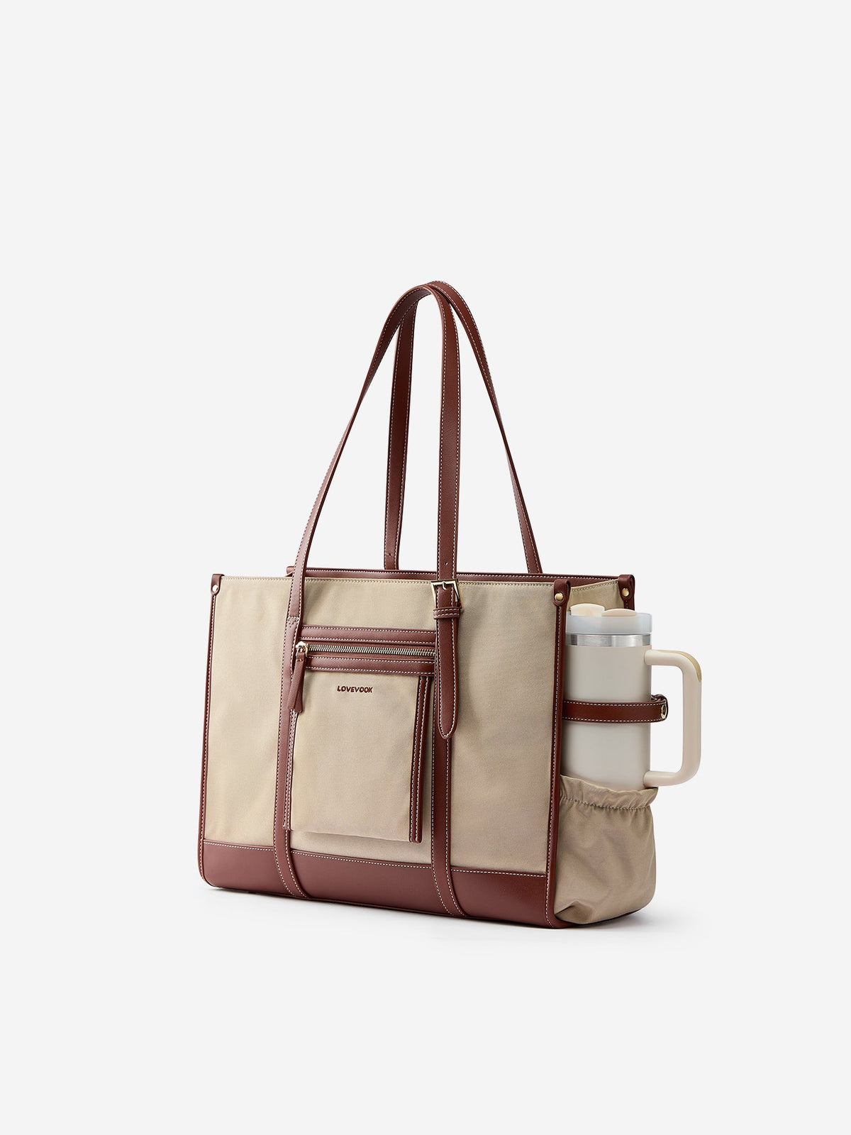 The Anchor Collection Tote Bag, C0004, Cognac
