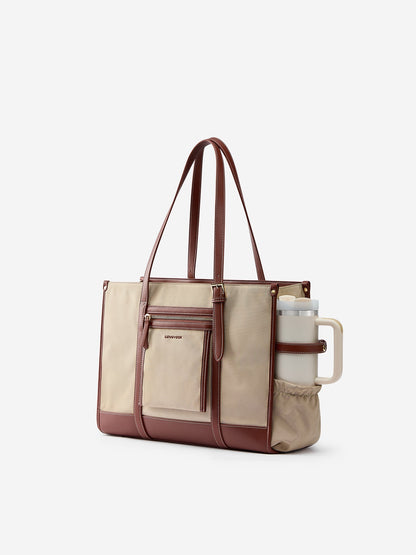 The Anchor Collection Tote Bag, C0004, Cognac