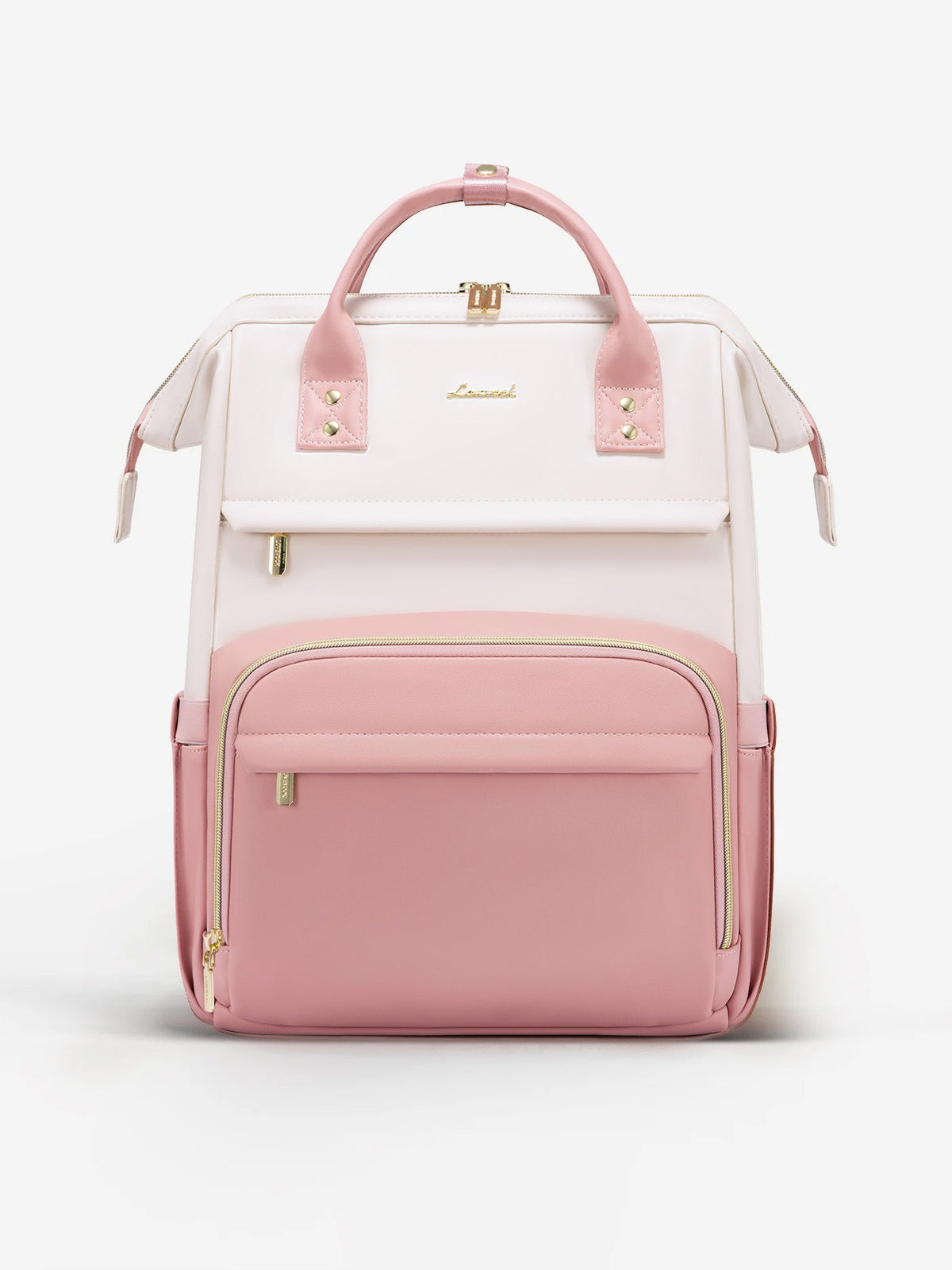 Leather Laptop Backpack, 15.6" 17"