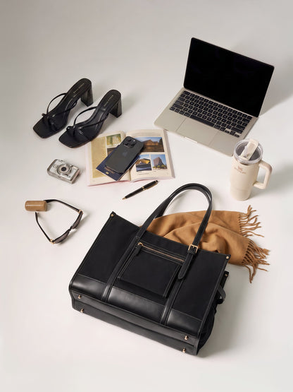 The Anchor Collection Tote Bag, C0004, Cognac