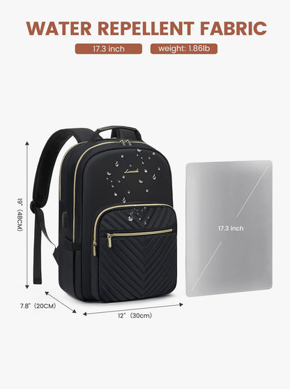 The V Laptop Backpack, 15.6"-17.3"