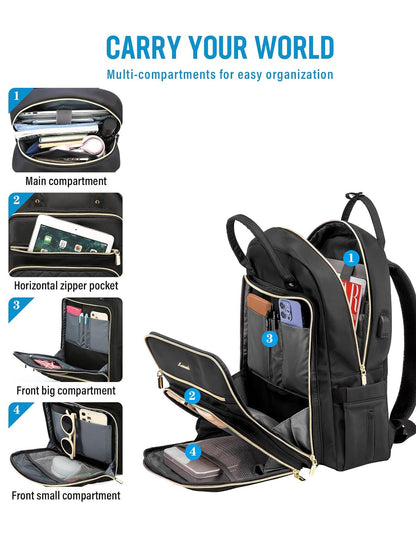 Garnet Backpack, 15.6" 17"