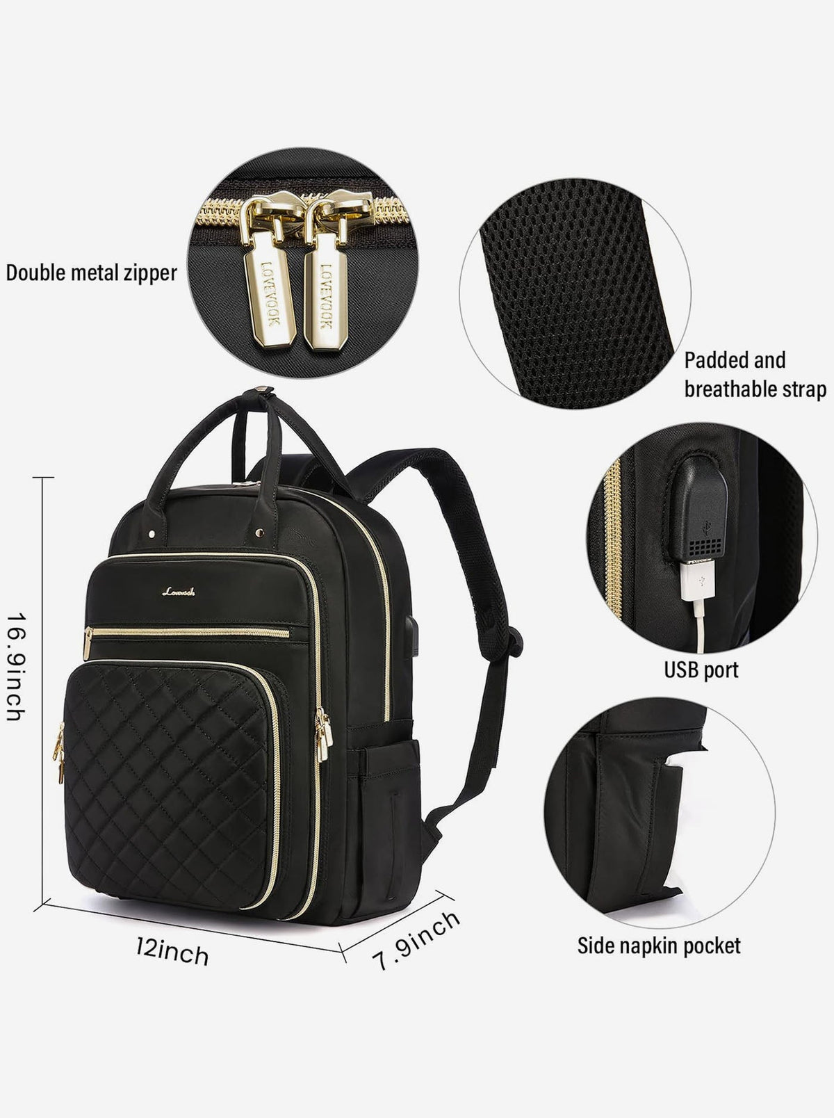 Garnet Backpack, 15.6" 17"