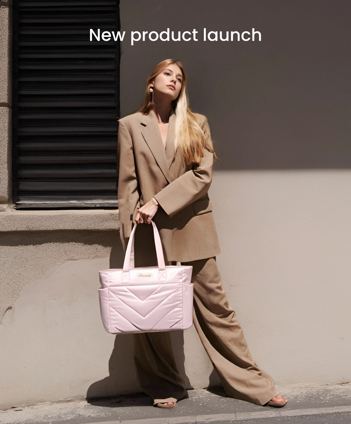 2Pcs Lightweight Puffy Tote Bag