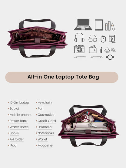 2Pcs Aphrodite Tote Bag, 15.6"