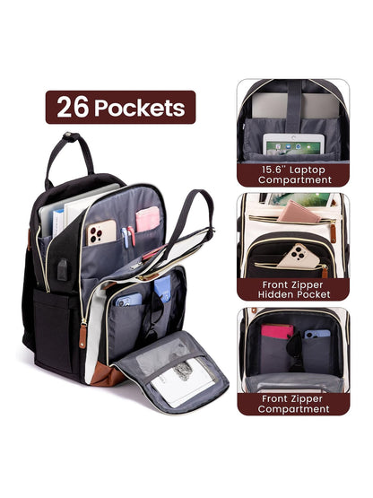 Molebelle Laptop Backpack, 15.6" 17"