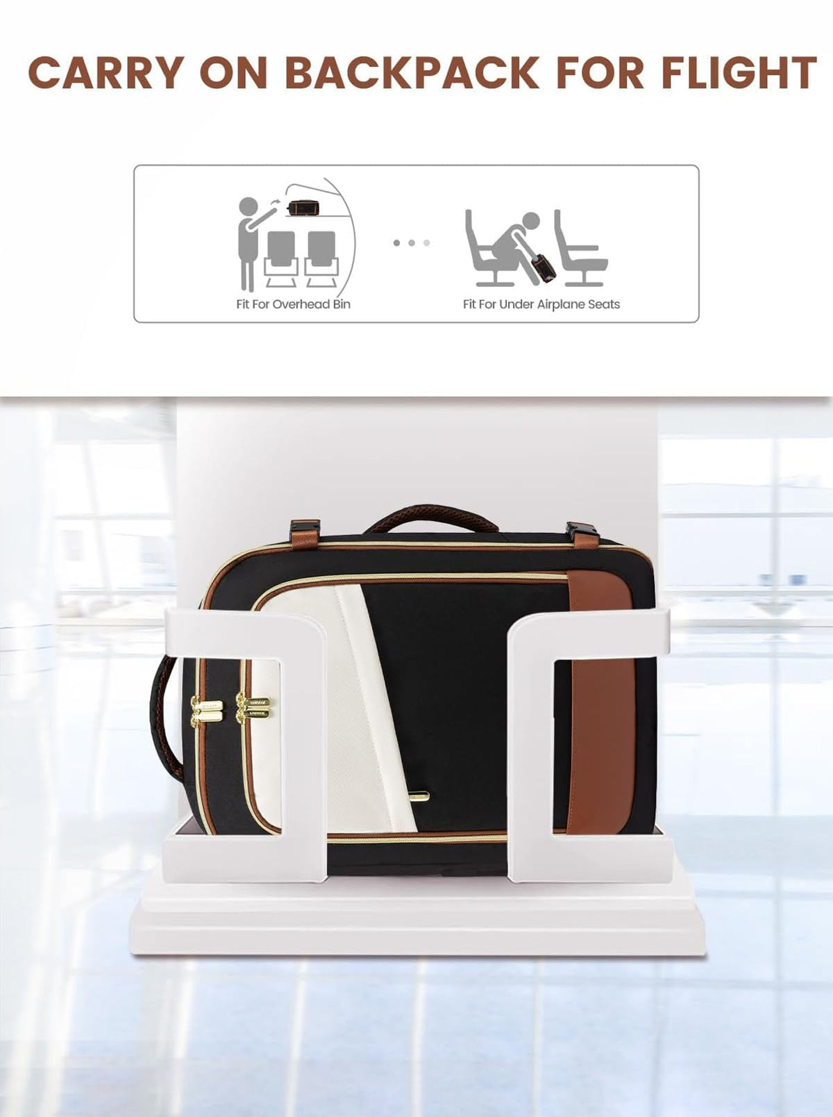 Carry On Luggage 57L with Wheels(ONLY US )
