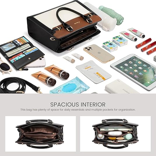 Leather Handbag and Purse