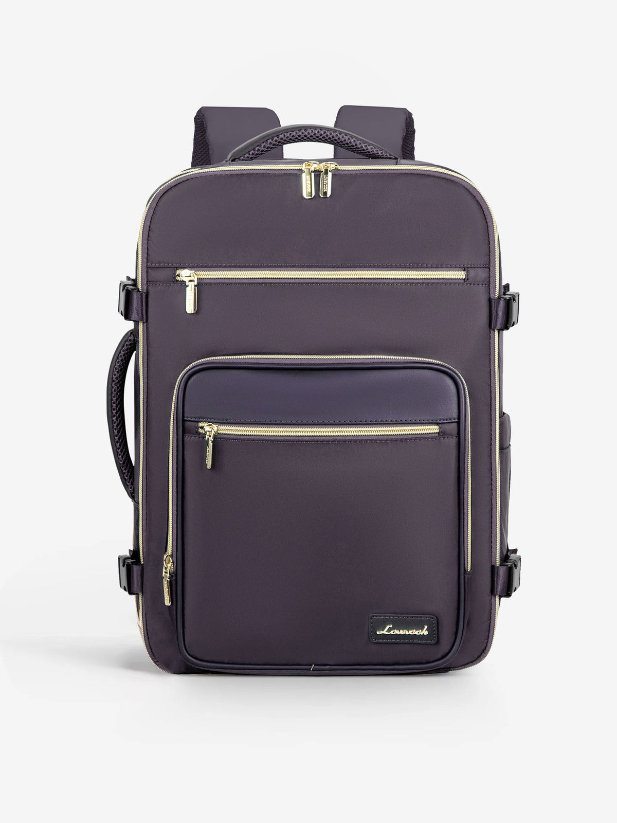4Pcs Plain Color Travel Backpack, 40L/50L