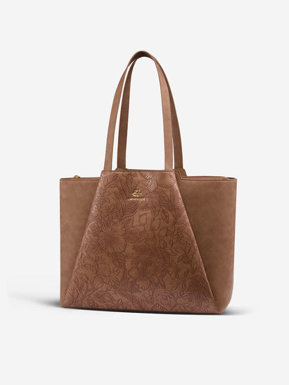2Pcs Leather Shoulder Bag, 15.6"