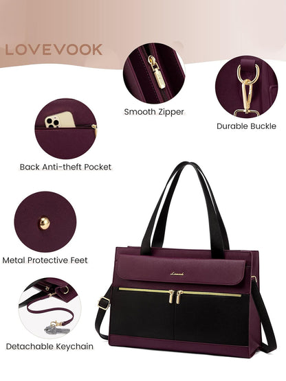 2Pcs Aphrodite Tote Bag, 15.6"