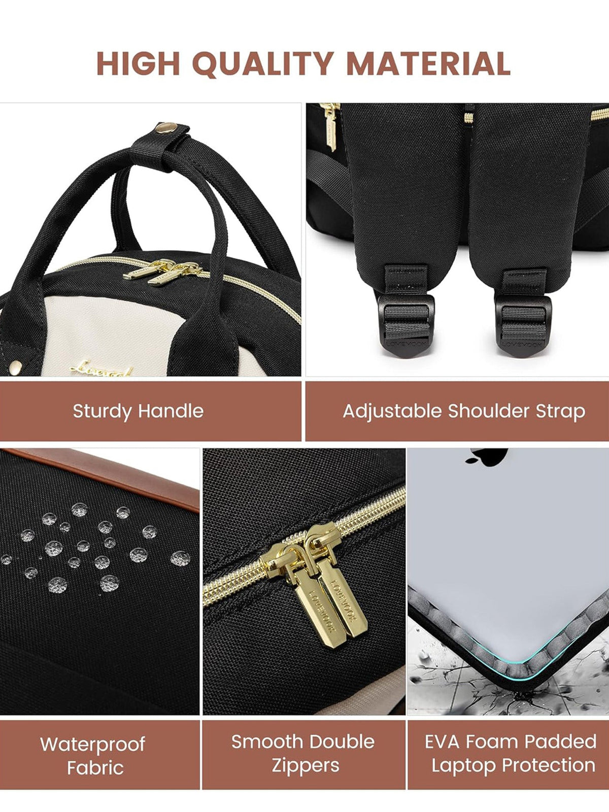 Mini Fashion Backpack, 14" 15" Laptop Backpack