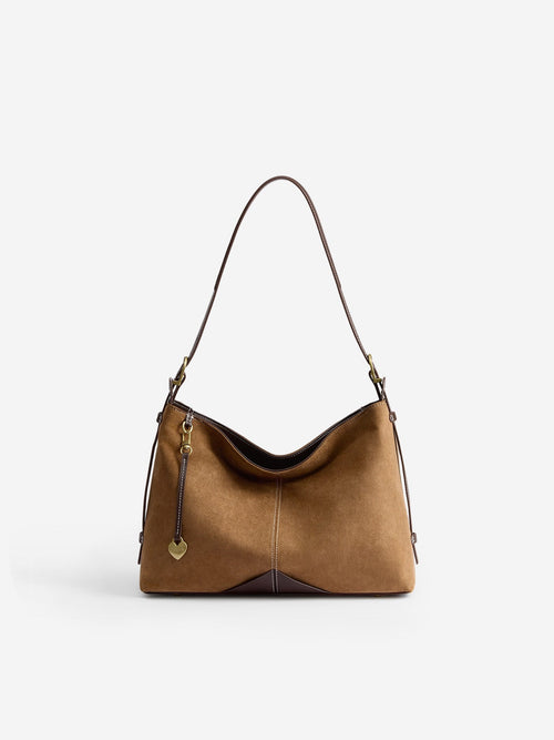 The Anchor Collection Hobo Bag, C0005, Brown