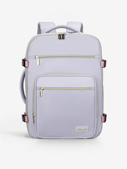 4Pcs Plain Color Travel Backpack, 40L/50L