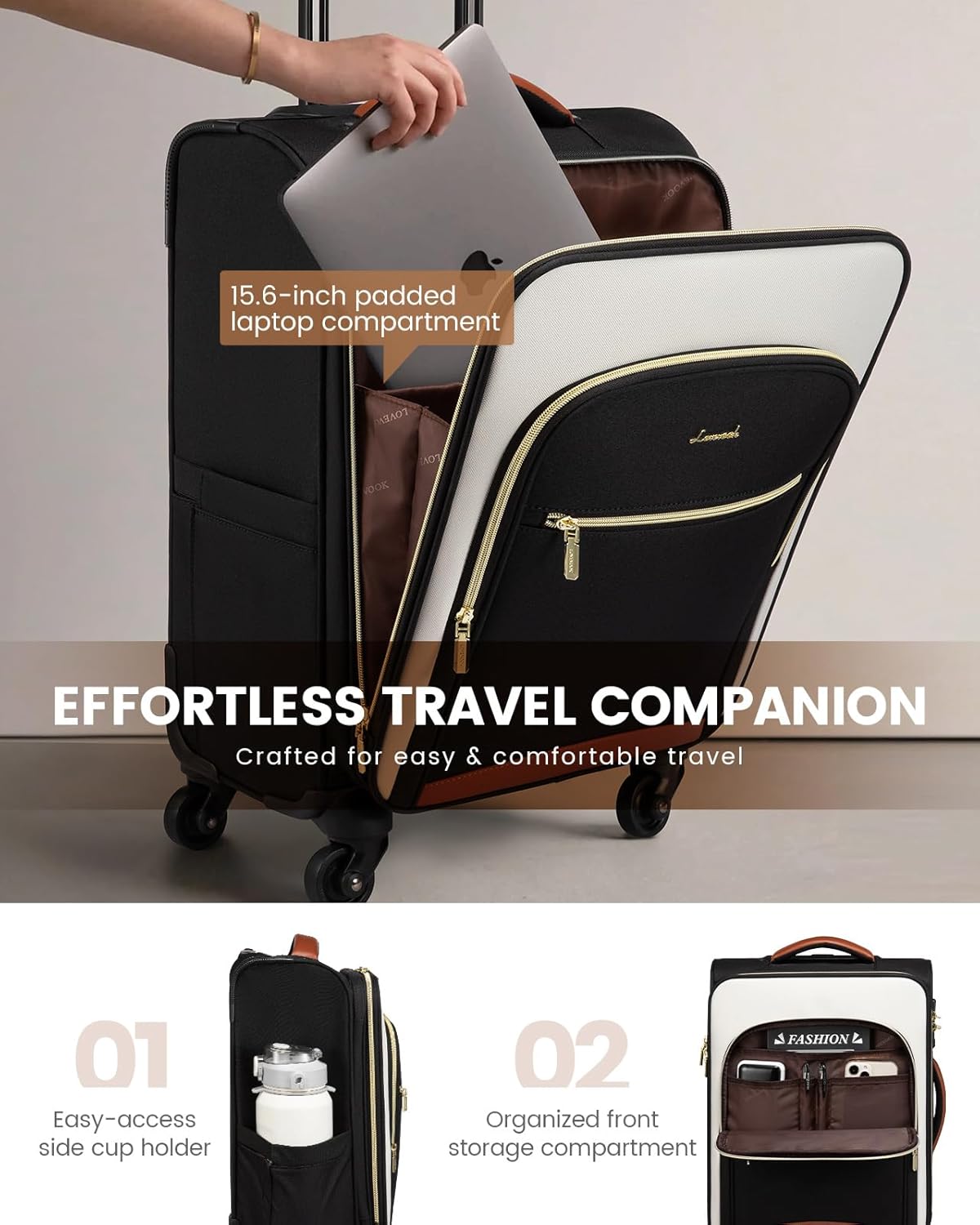 Carry-on Suitcase 16" 20" (US ONLY)