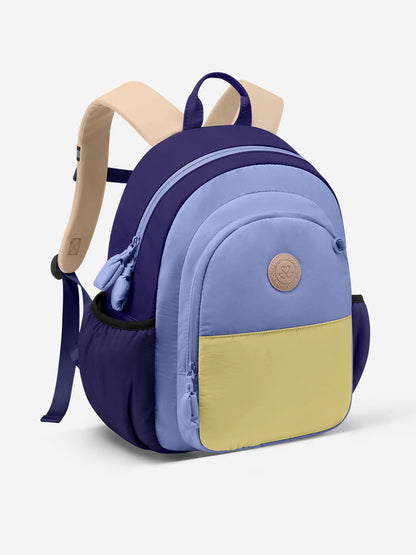 Puffer Kids Backpack, Beige Green