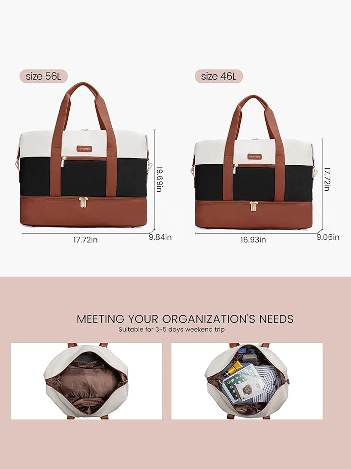 3Pcs Duffel Bag - Urban 3