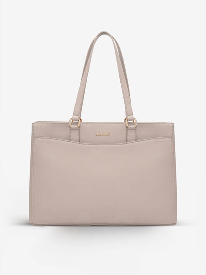 Leather Laptop Tote Bag, 15.6" 17.3"