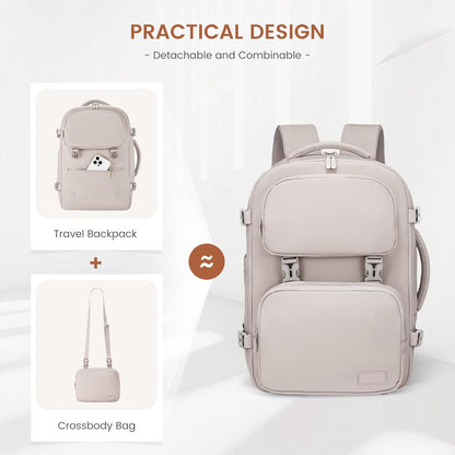 2Pcs Carry on Backpack, 40L 50L