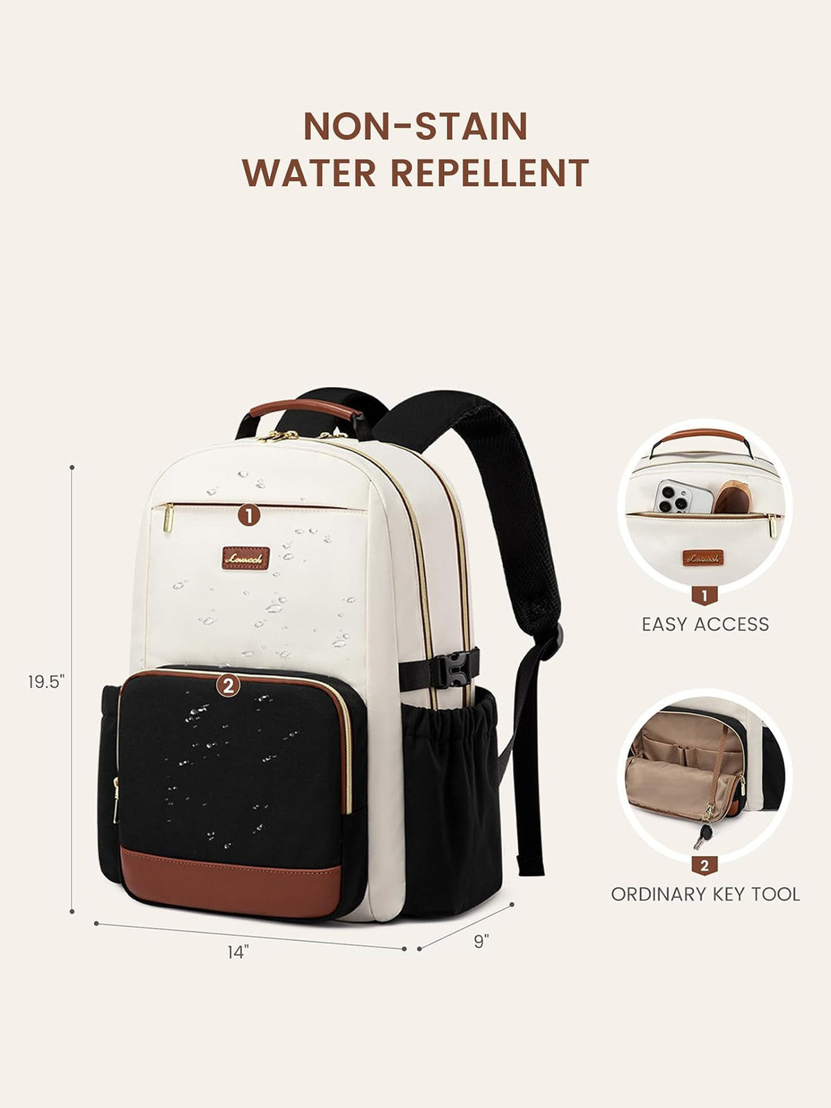 Laptop Backpack, 15.6" -18"