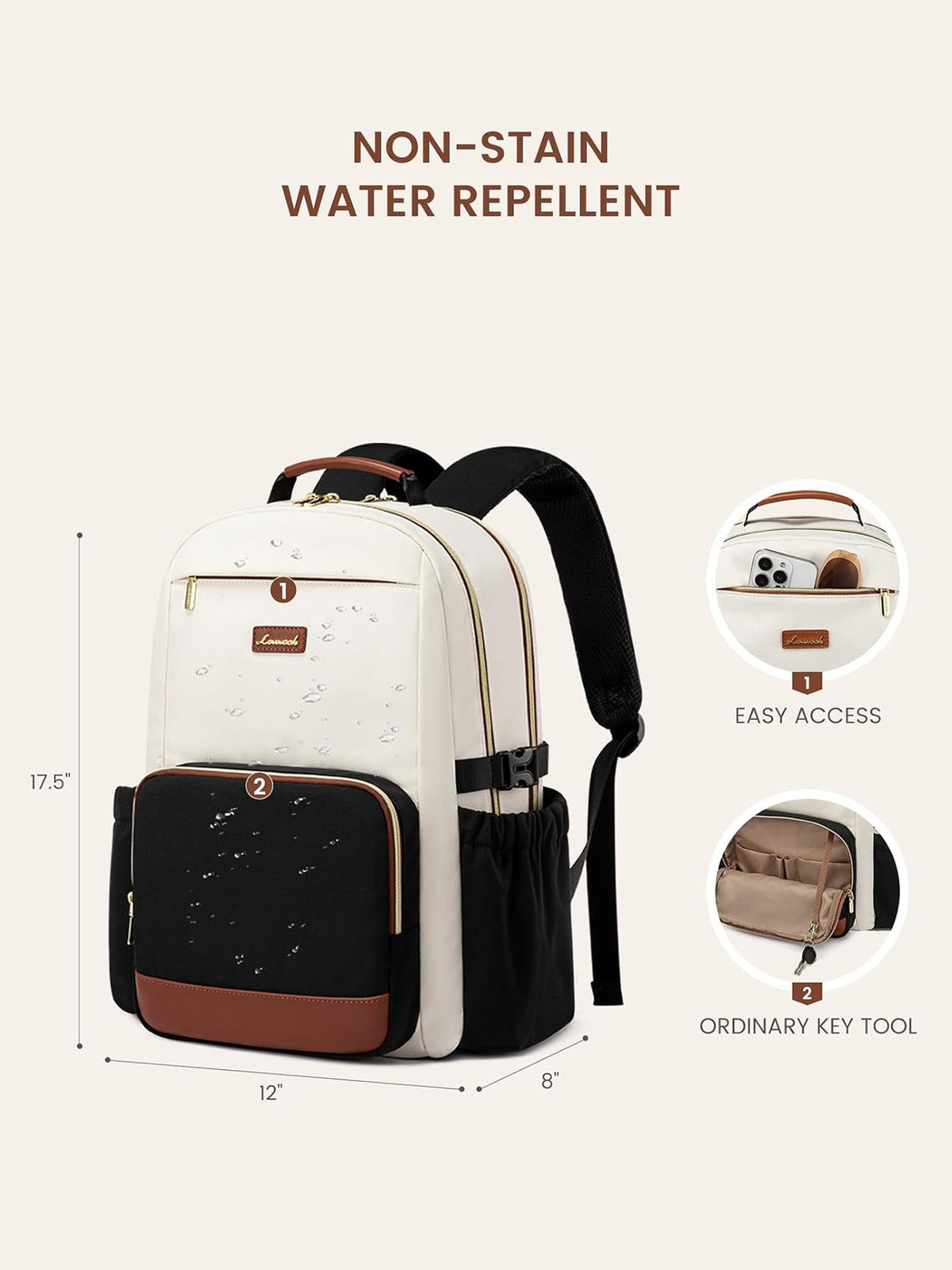 Laptop Backpack, 15.6" -18"