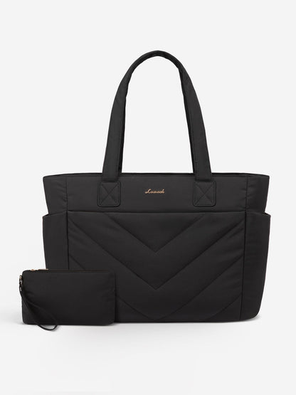 2Pcs Lightweight Puffy Tote Bag
