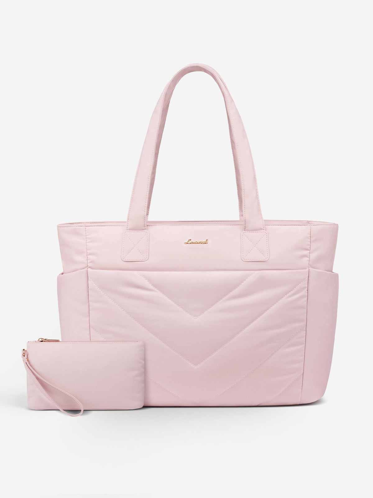 2Pcs Lightweight Puffy Tote Bag