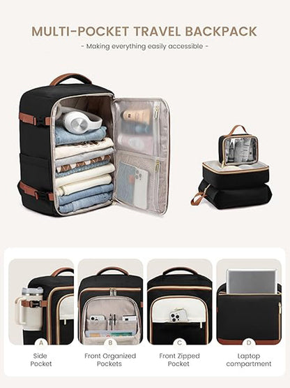 4Pcs Travel Backpack 40L/50L