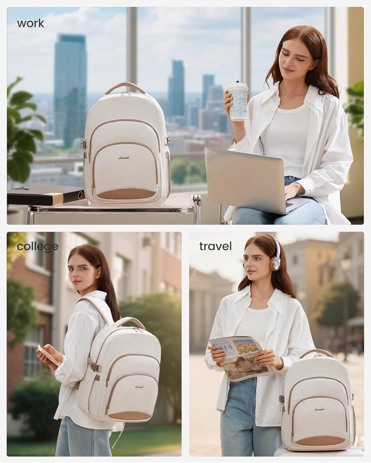 School Laptop Backpack, 15.6" 17.3", 4547