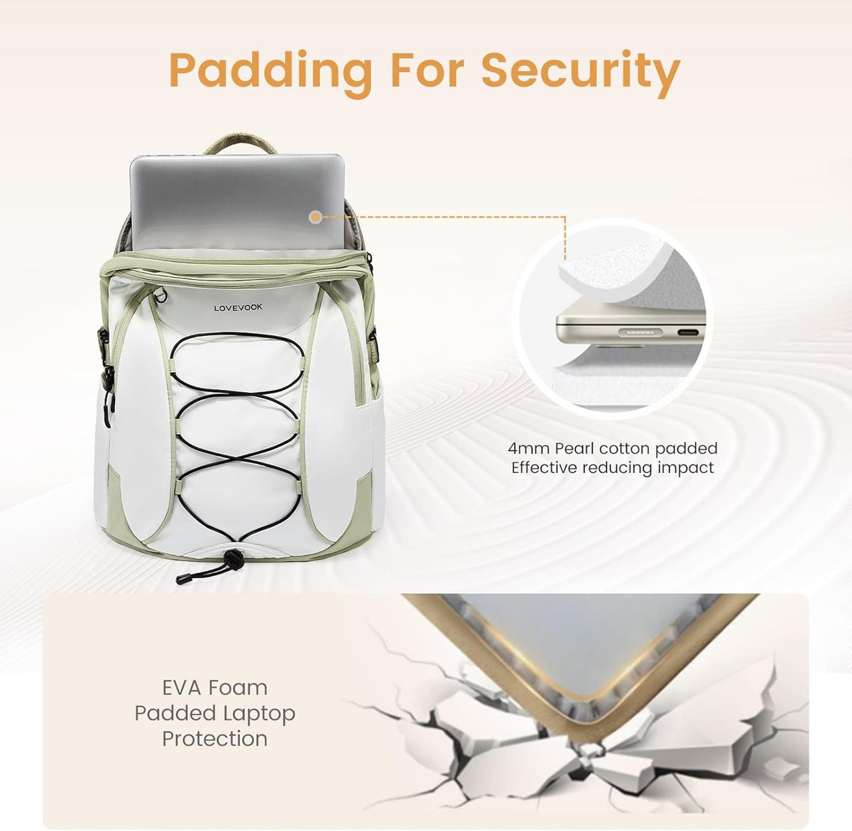 Lightweight  Laptop Backpack, 15.6"-18", 4572