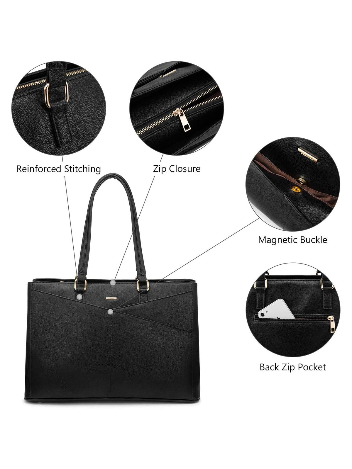 Laptop Shoulder Bag, 15.6"