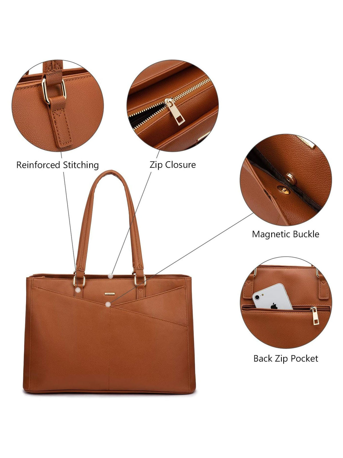 Laptop Shoulder Bag, 15.6"