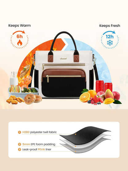 Insulated Lunch Bag, 13L 18L