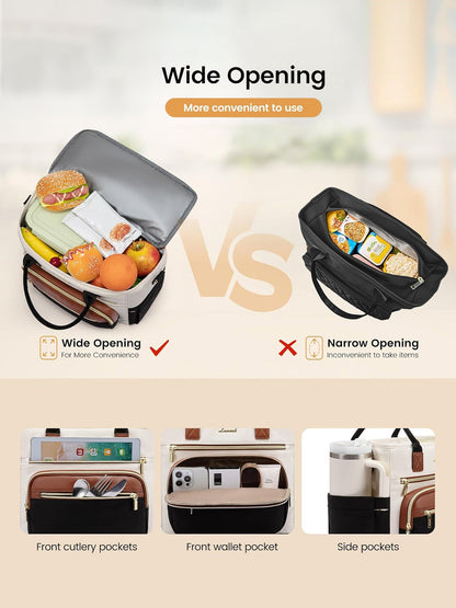 Insulated Lunch Bag, 13L 18L