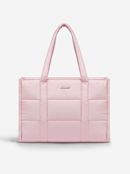 Puffer Tote Bag, 15.6" 17"