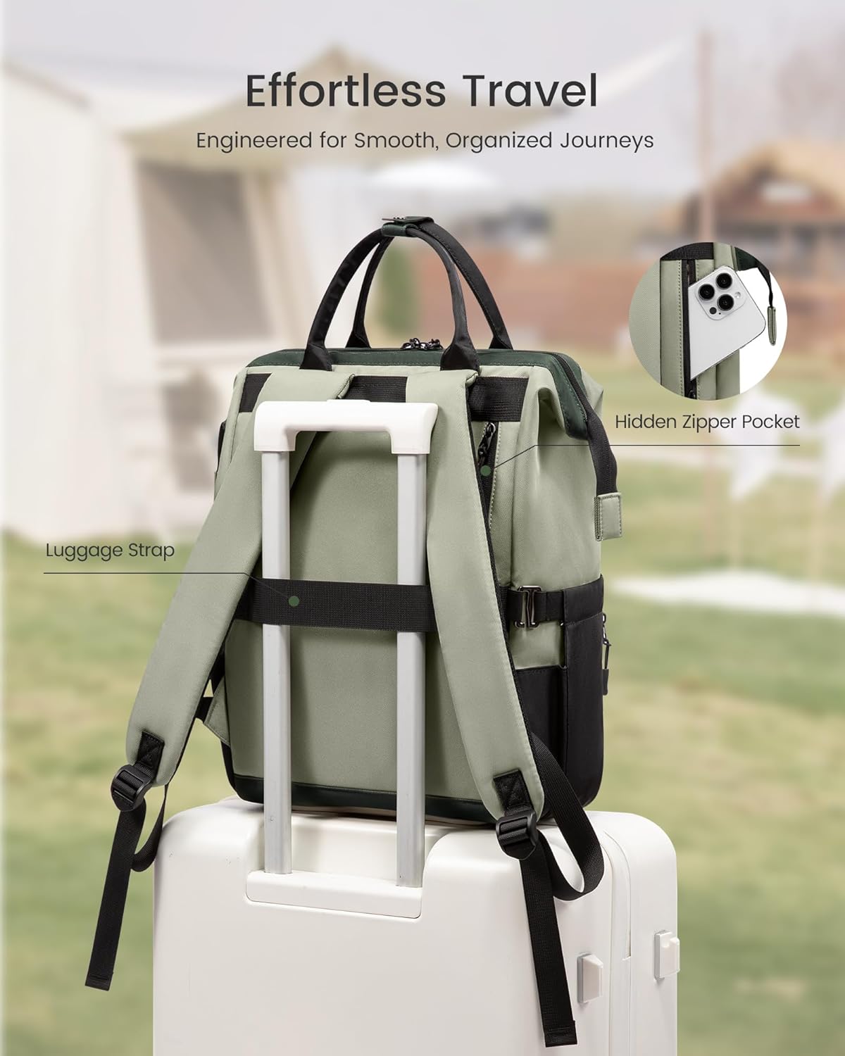 Laptop Backpack for School, 15.6" 17.3", 5158