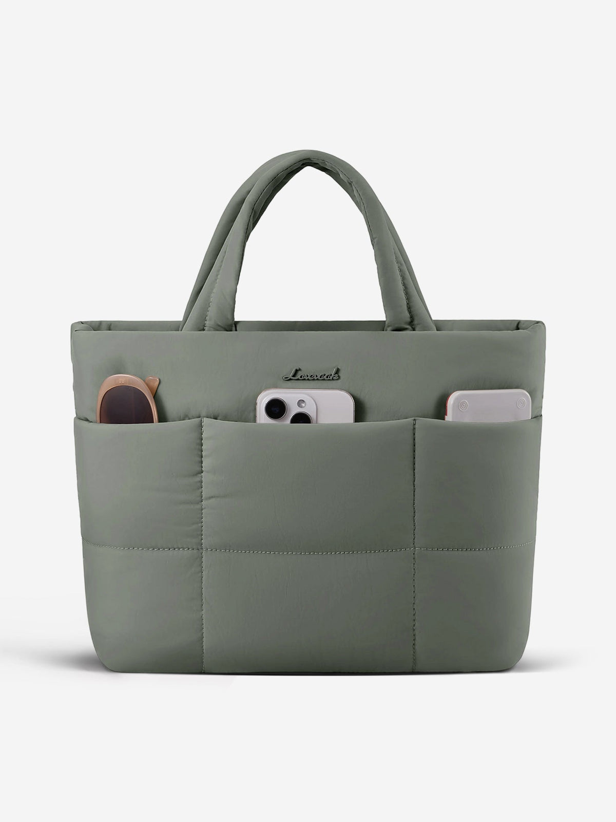 Puffer Tote Bags 11.8" 12.8"
