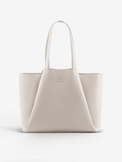 2Pcs Leather Shoulder Bag, 15.6"