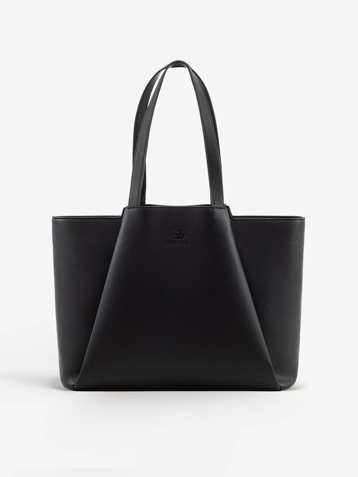 2Pcs Leather Shoulder Bag, 15.6"