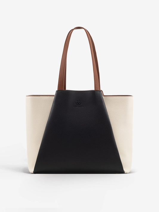 2Pcs Leather Shoulder Bag, 15.6"