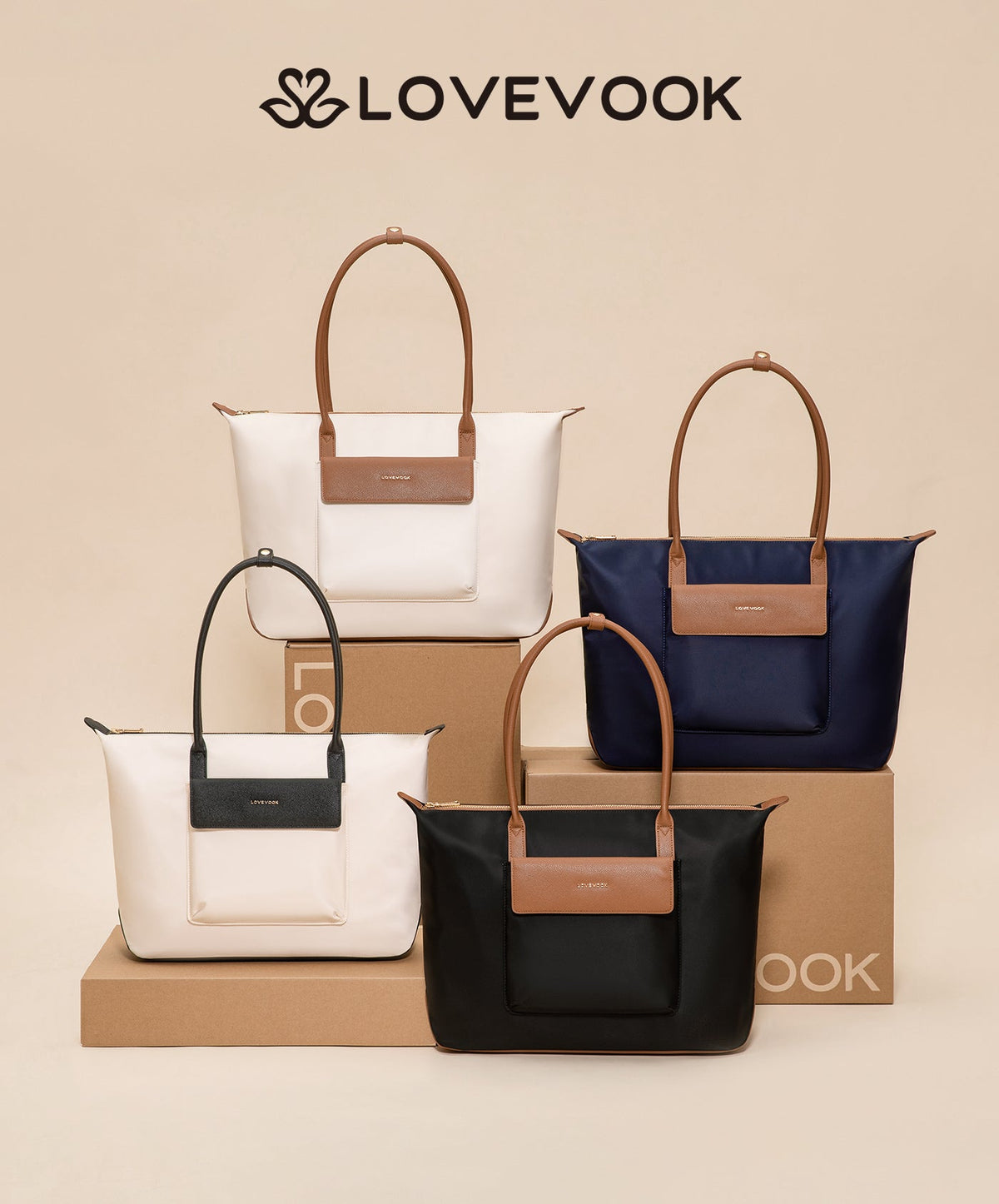 Grace Laptop Tote, Mist Blue (US ONLY)
