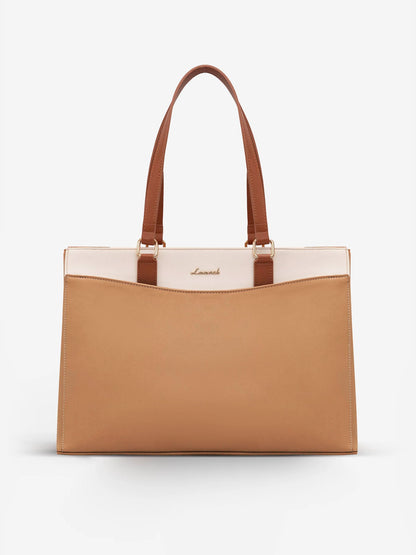 Leather Laptop Tote Bag, 15.6" 17.3"