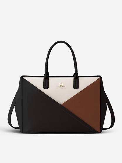 PU Leather Work Bag, 15.6" 17.3"