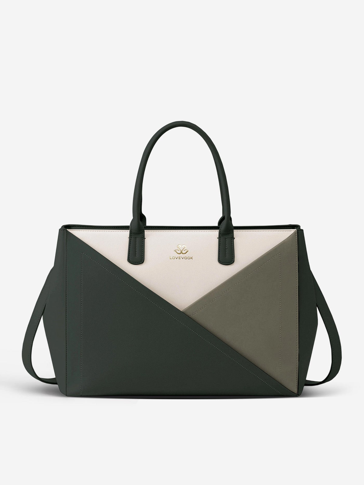 PU Leather Work Bag, 15.6" 17.3"