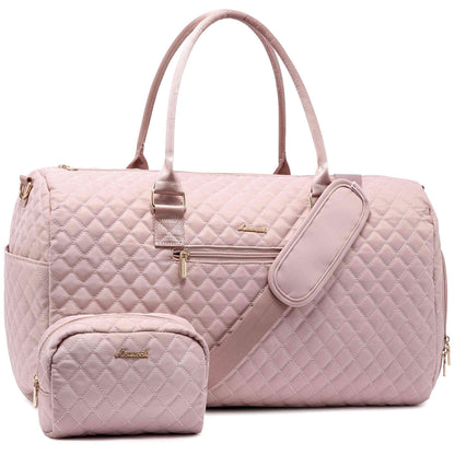 2Pcs Duffel Bag with Toiletry Bag