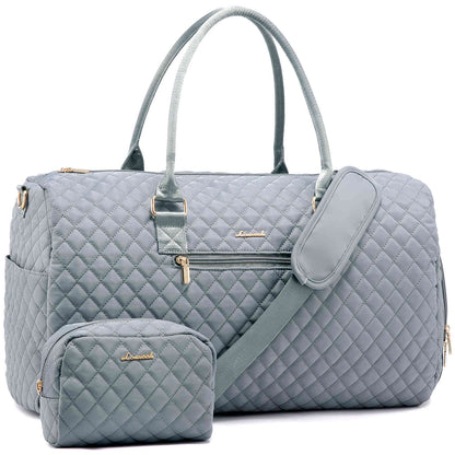2Pcs Duffel Bag with Toiletry Bag
