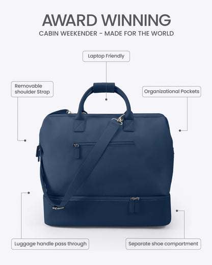 Vegan Cabin Weekender Bag